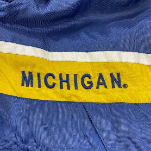 Vintage Nike Michigan Wolverines Coat Large L Team 2000s NCAA College Jacket - Picture 3 of 16